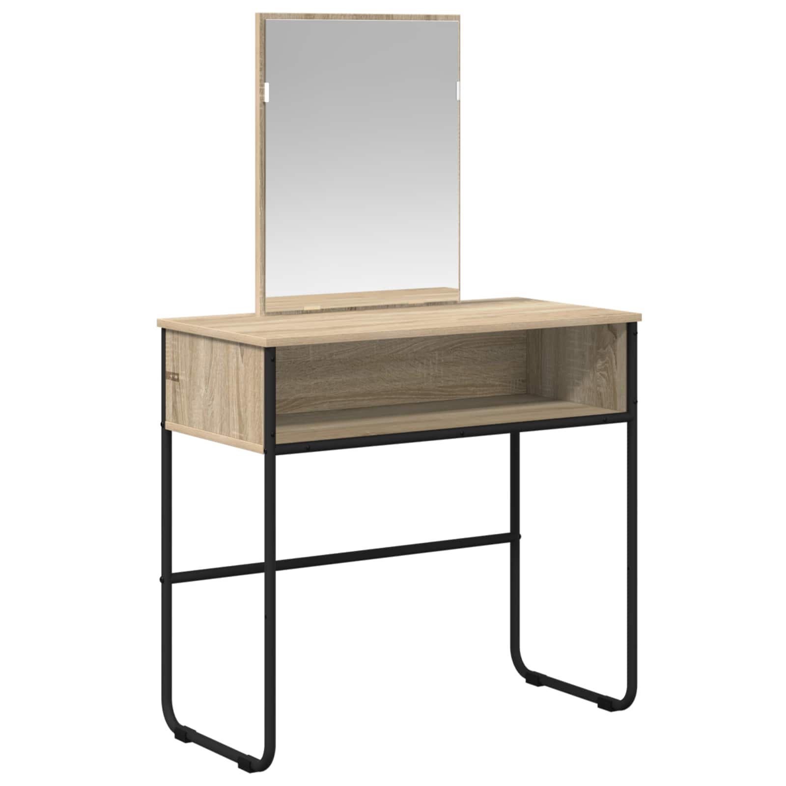 Riietumislaud riiuliga Sonoma tamm 81 x 40 x 131 cm Tehispuit