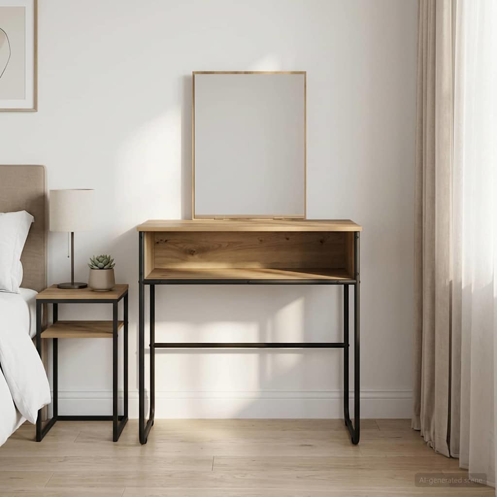 Riietumislaud Artisan tamm 81 x 40 x 131 cm Tehispuit