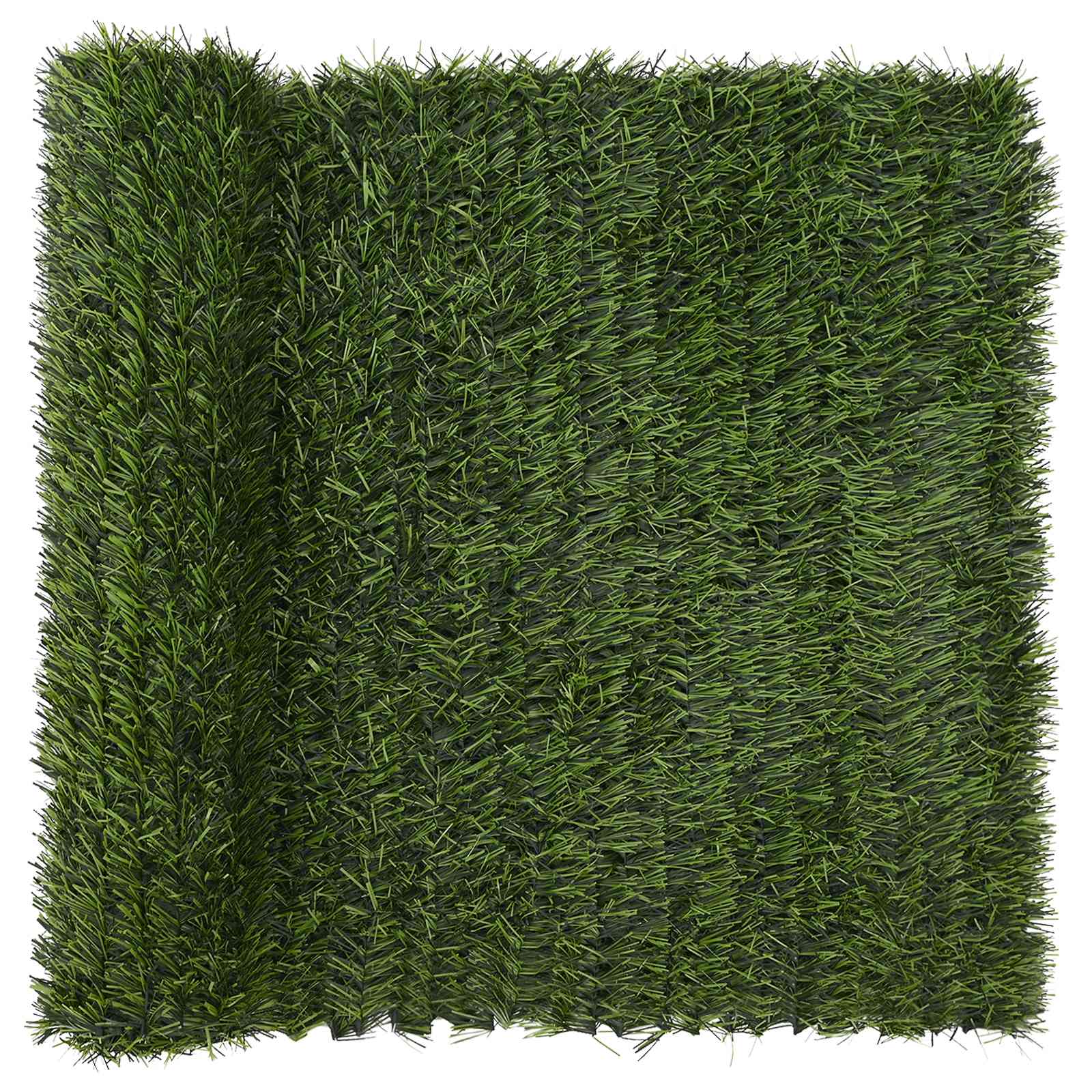Kunstlik Aed Hele roheline 1 x 3 m PVC ja teras