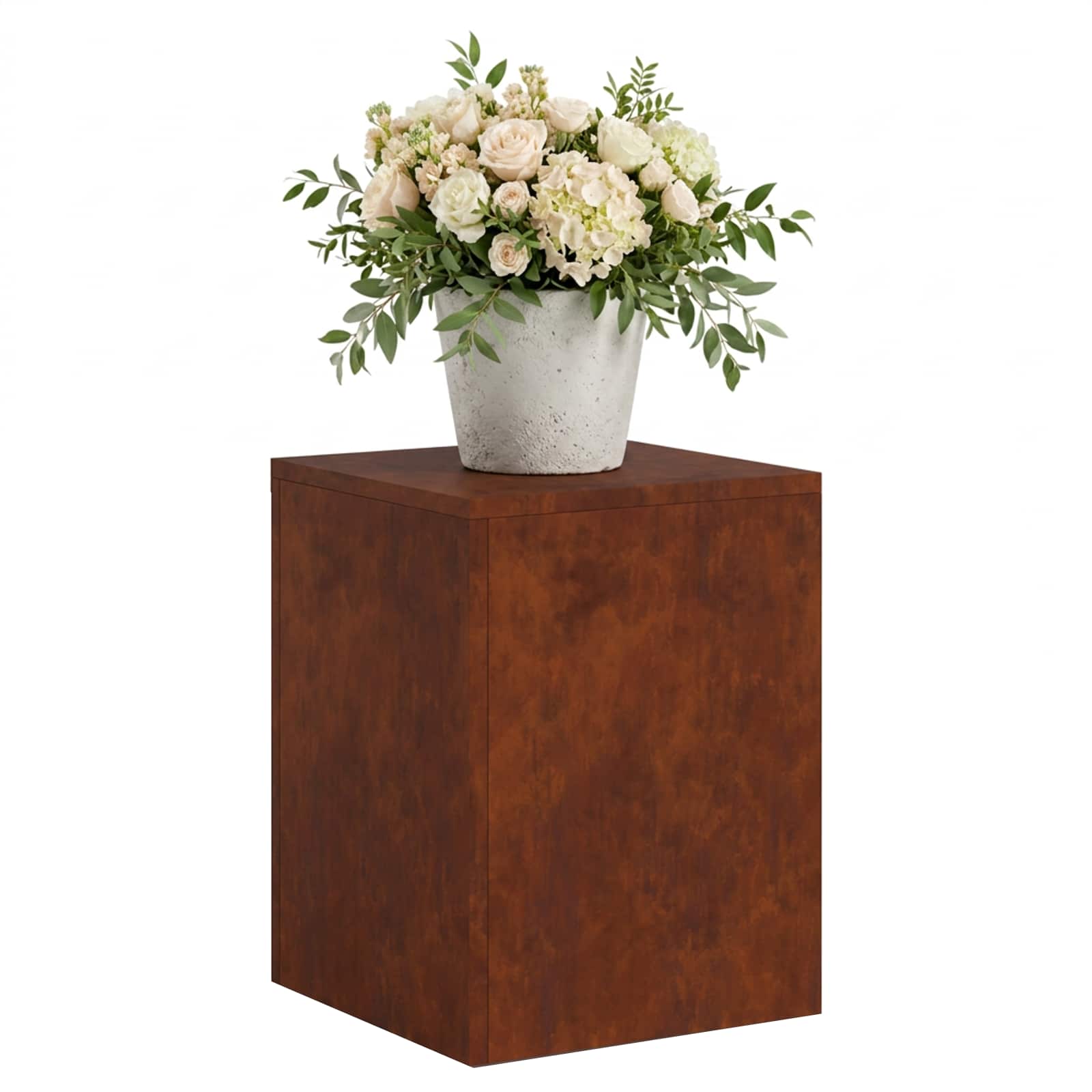 Taimede alus Rooste 30 x 30 x 40 cm Ilmastikukindel teras
