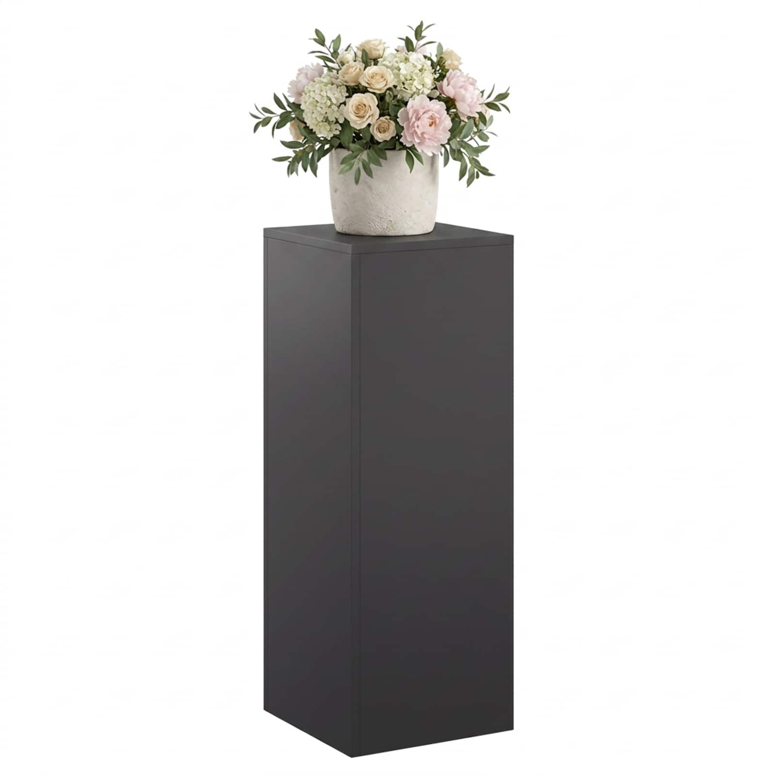 Taimede alus Must 30 x 30 x 80 cm Teras