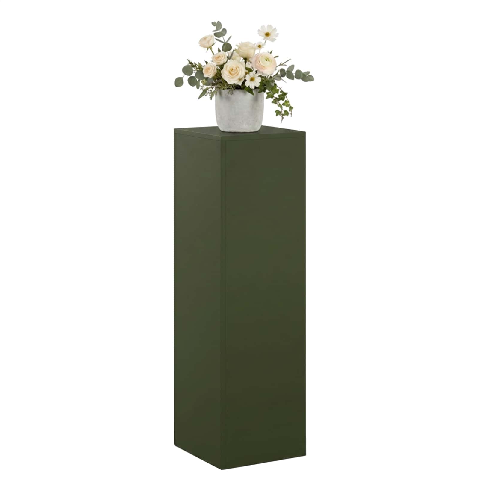 Taimede alus Oliiviroheline 30 x 30 x 100 cm