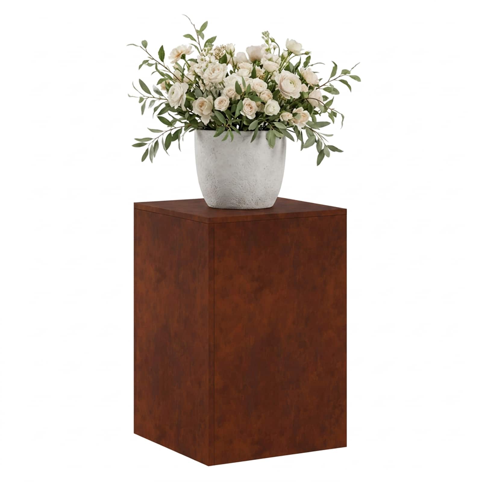 Taimede alus Rooste 40 x 40 x 60 cm Ilmastikukindel teras