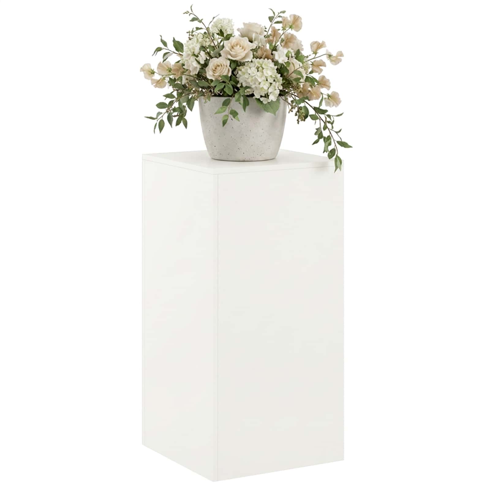 Taimede alus Valge 40 x 40 x 80 cm Teras