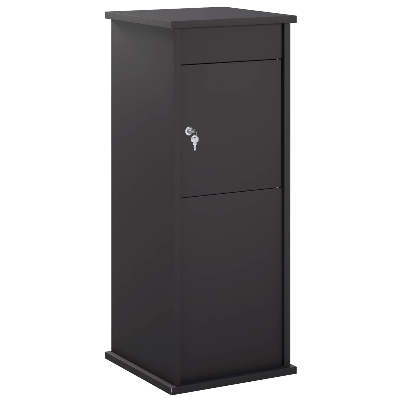 Postkast Must 40 x 40 x 100 cm Teras