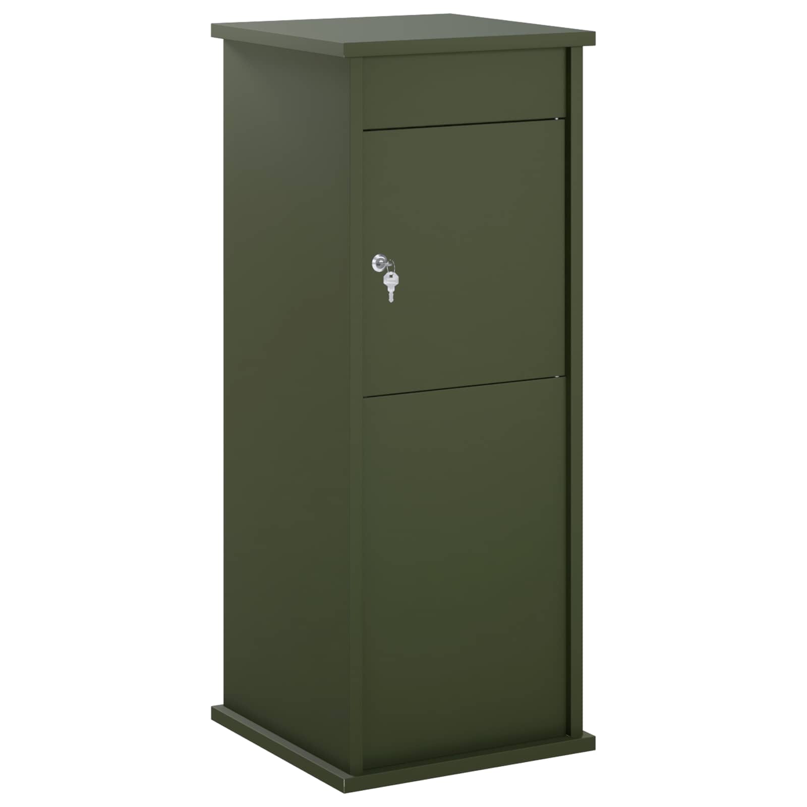 Postkast Oliiviroheline 40 x 40 x 100 cm Teras