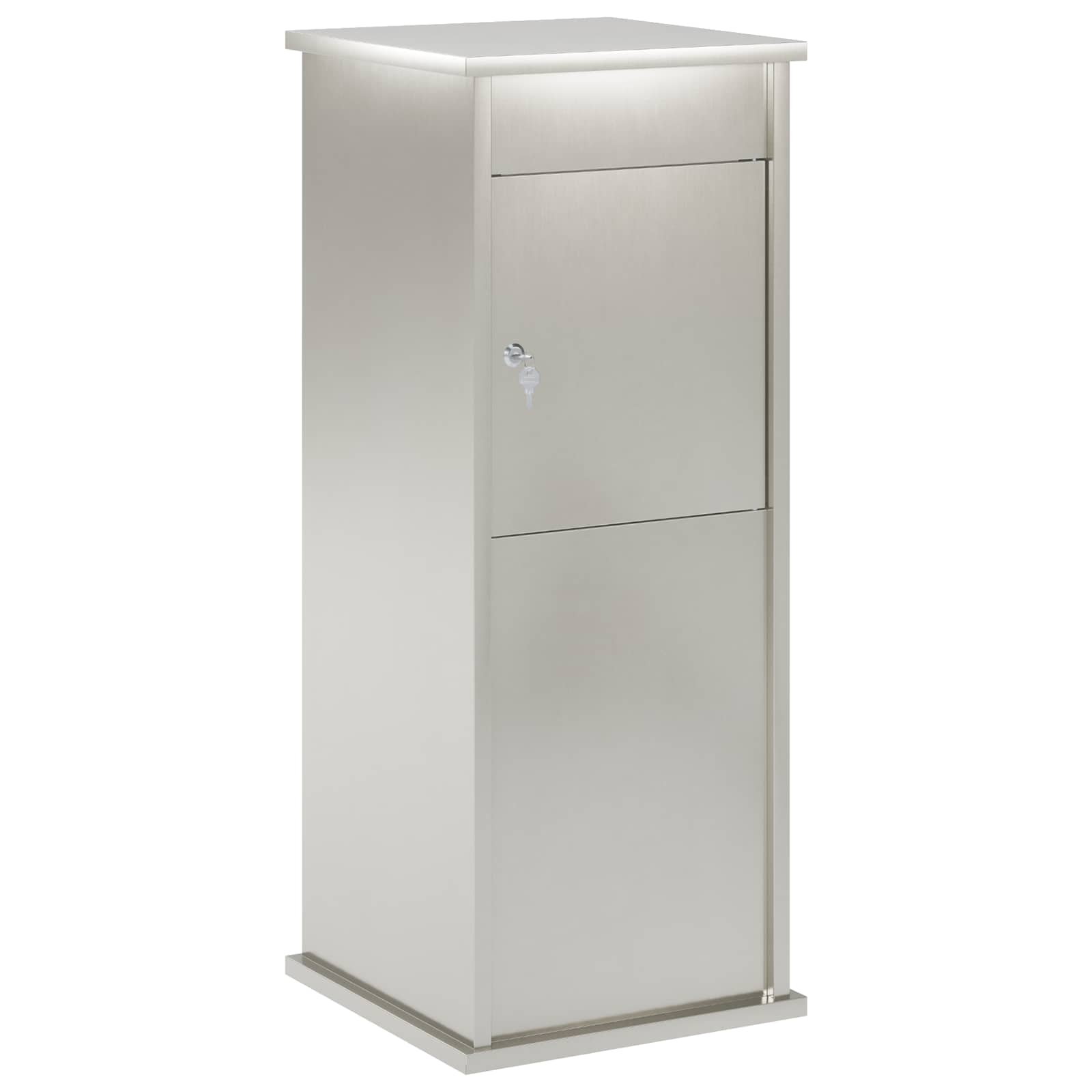 Postkast Hõbedane 40 x 40 x 100 cm Roostevaba teras