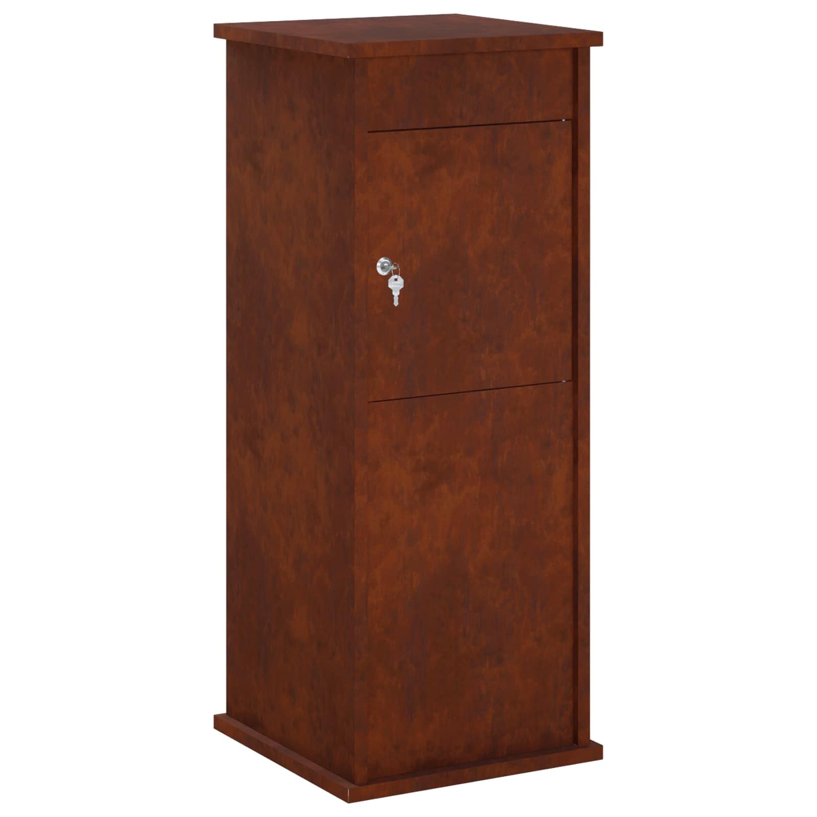 Postkast Rooste 40 x 40 x 100 cm Ilmastikukindel teras