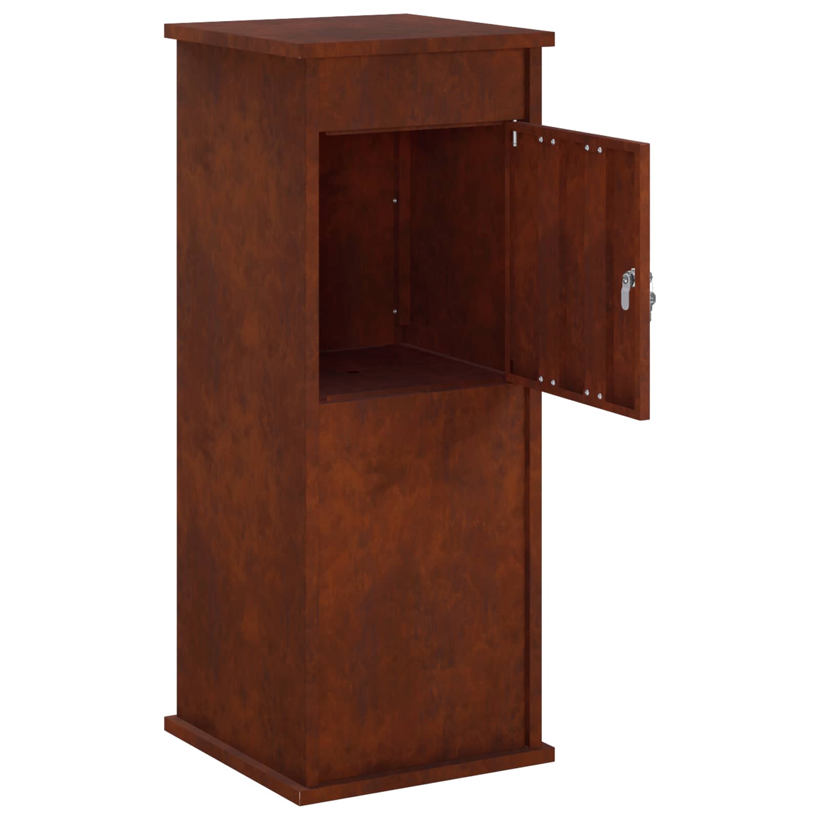 Postkast Rooste 40 x 40 x 100 cm Ilmastikukindel teras