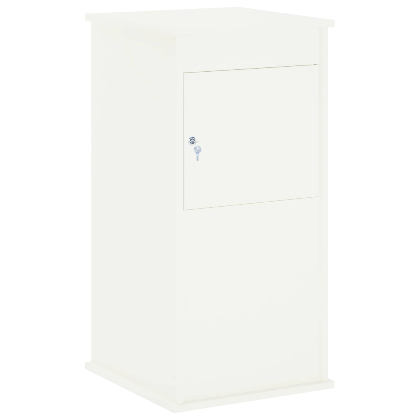 Postkast Valge 50 x 52 x 100 cm Teras