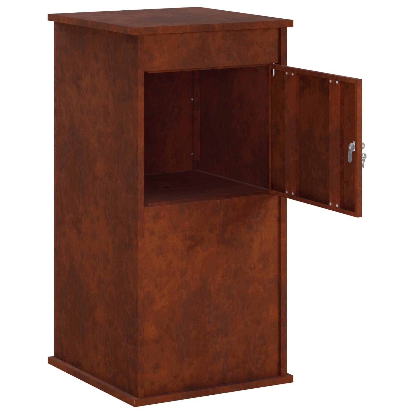 Postkast Rooste 50 x 52 x 100 cm Ilmastikukindel teras