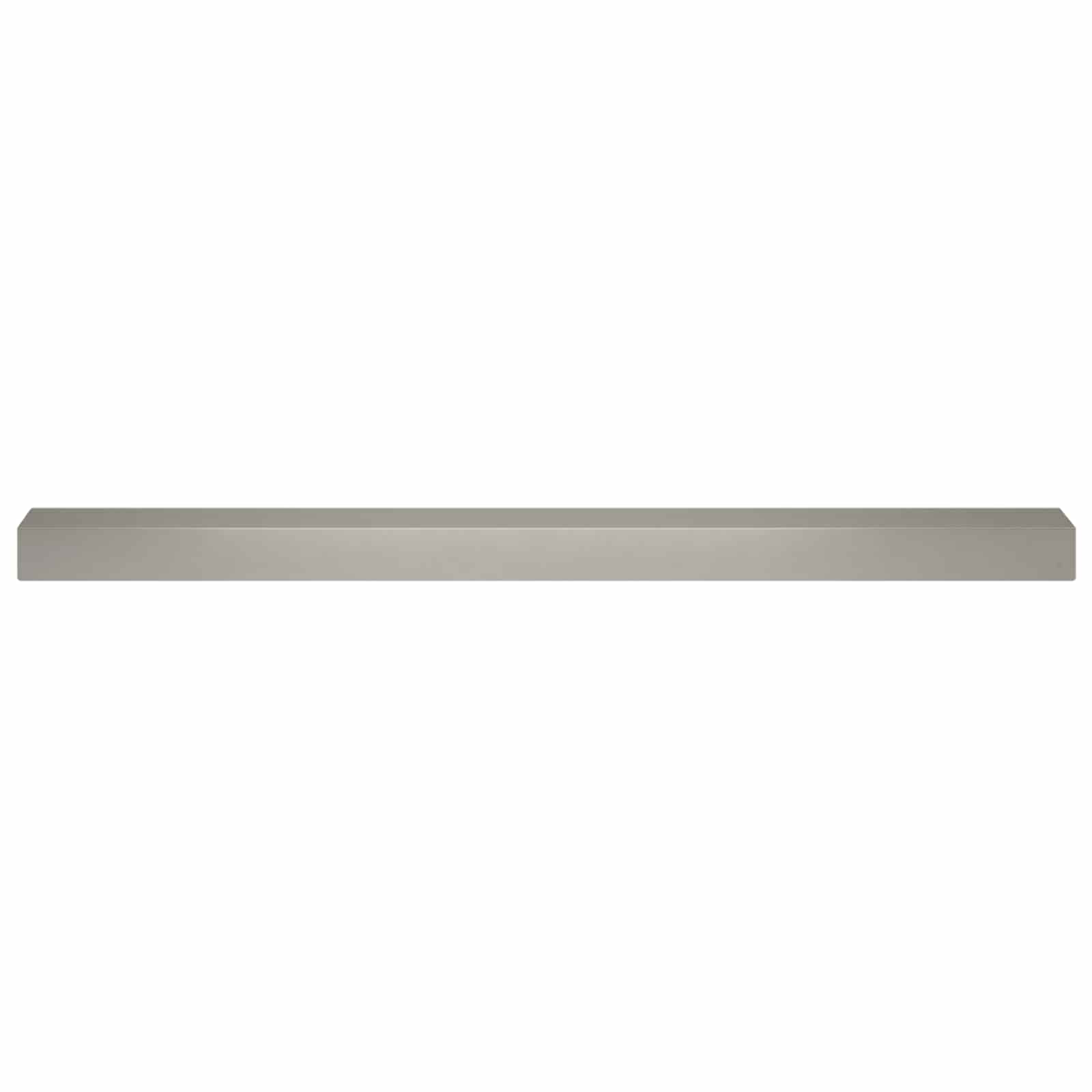 Peenraääre katteprofiil 2 tk 100 x 10 x 5 cm Roostevaba teras