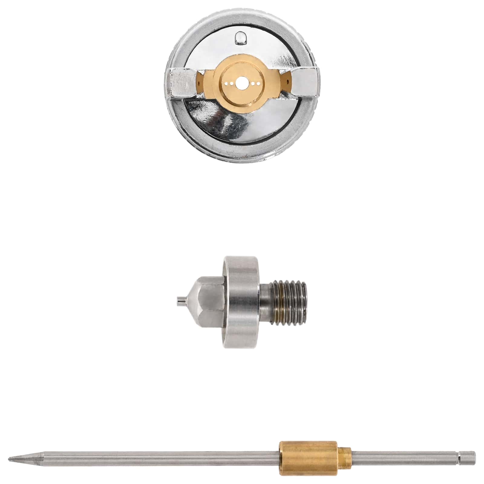 HVLP Pritsimehhanismi Düüs 0,8 mm düüs Hõbedane