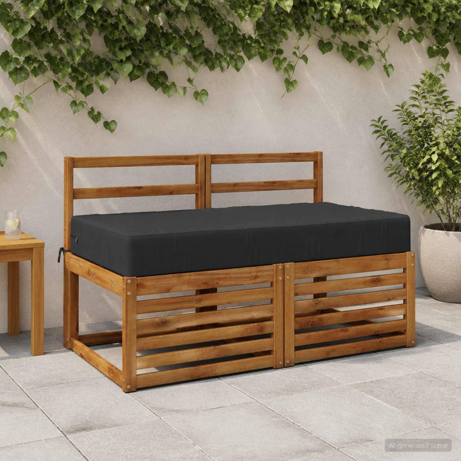 Istmepadi SOEST 100% Polüester Tumesinine 120 x 80 x 15 cm