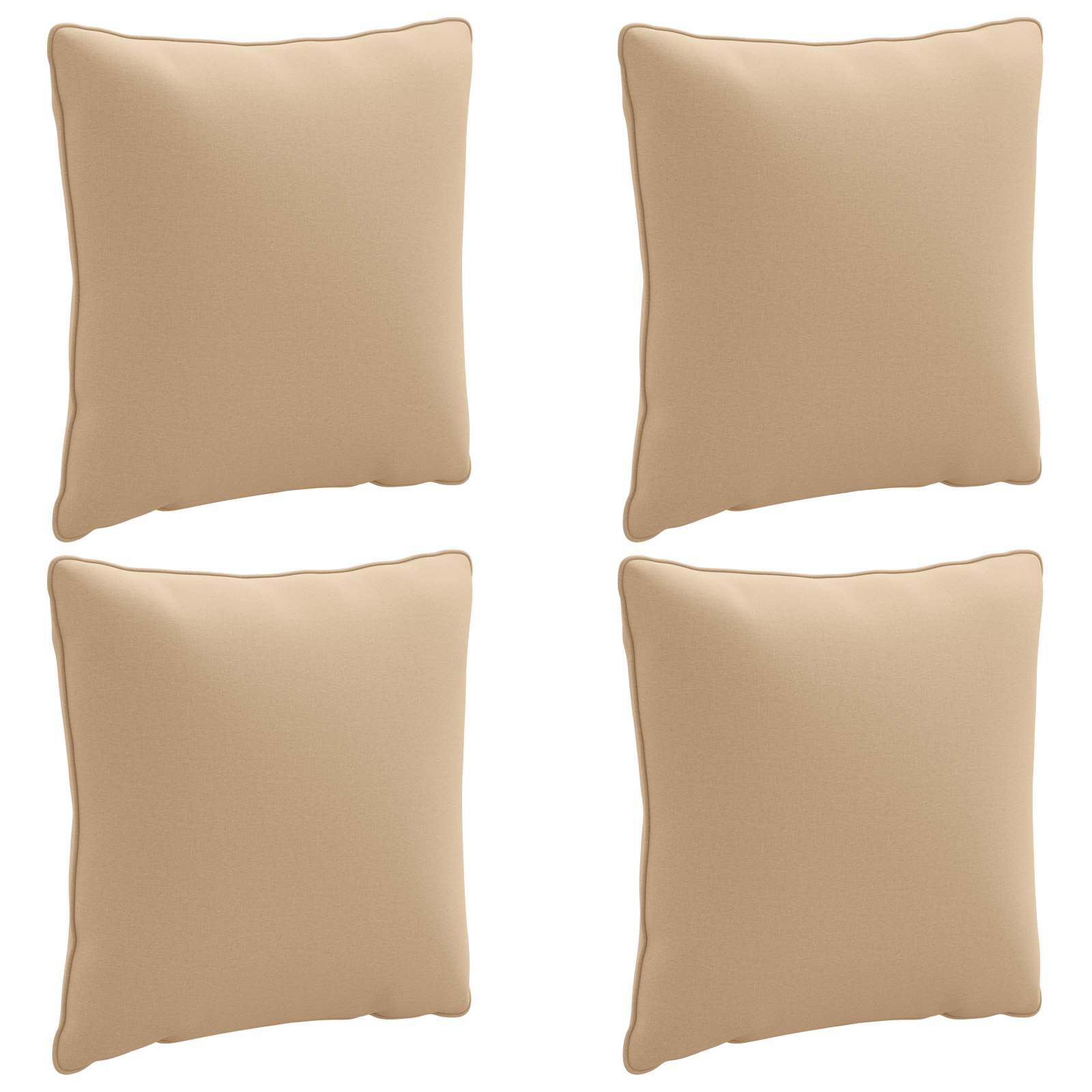 Seljapadi PUTTEN 4 tk 100% Polüester Liivakarva 40 x 40 x 15 cm