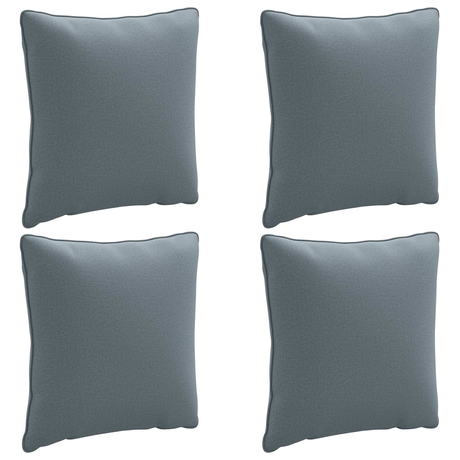 Seljapadi PUTTEN 4 tk 100% Polüester Sinine 40 x 40 x 15 cm