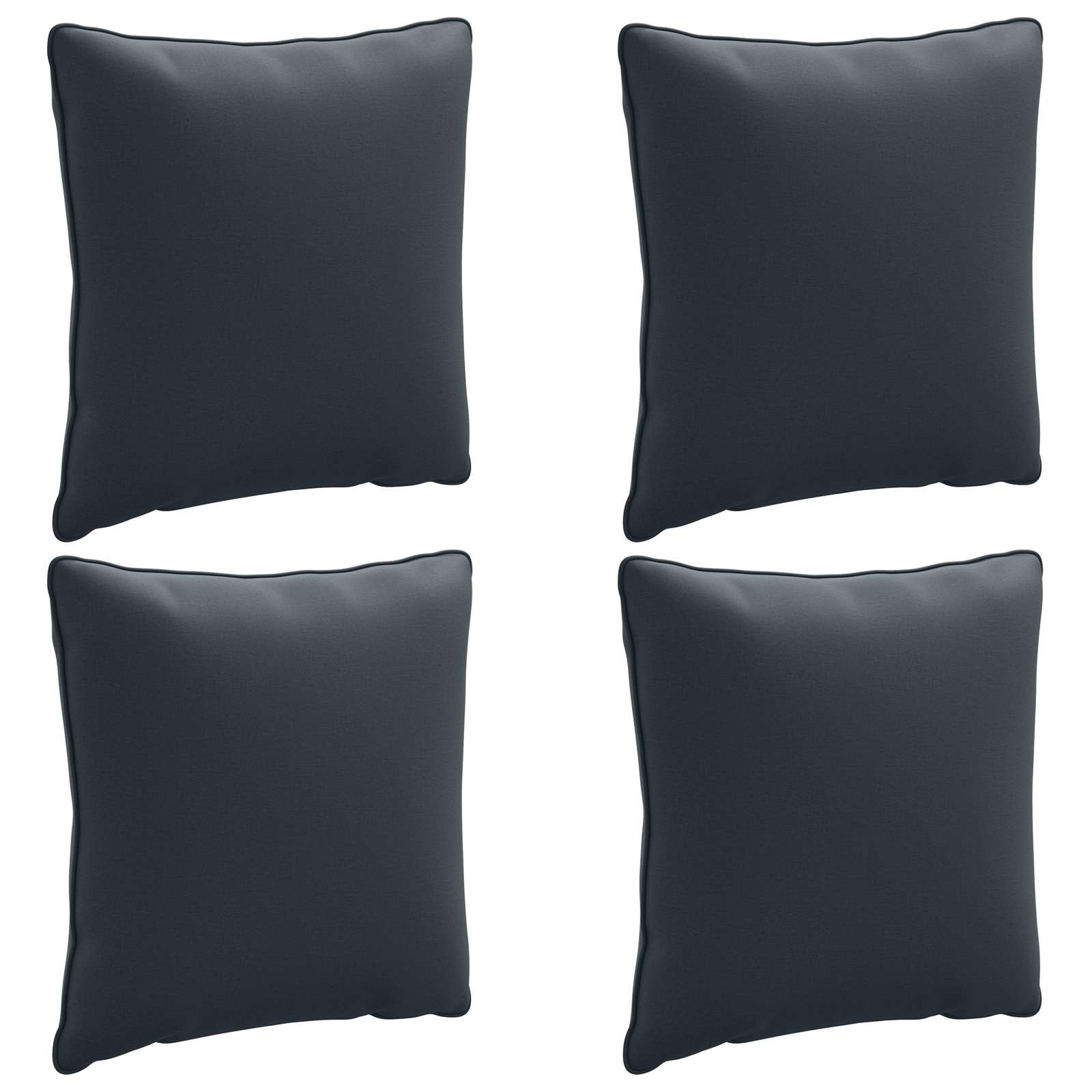 Seljapadi PUTTEN 4 tk 100% Polüester Tumesinine 40 x 40 x 15 cm
