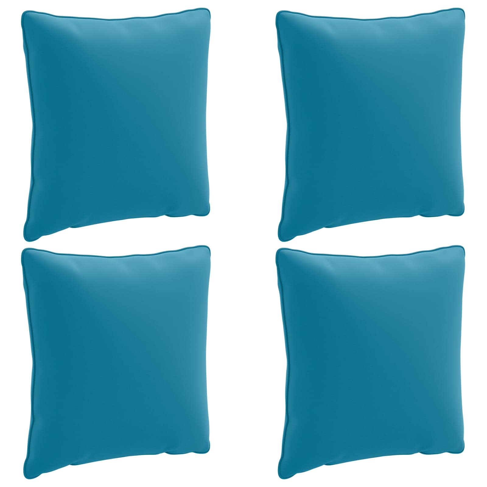 Seljapadi PUTTEN 4 tk 100% Polüester Helesinine 40 x 40 x 15 cm