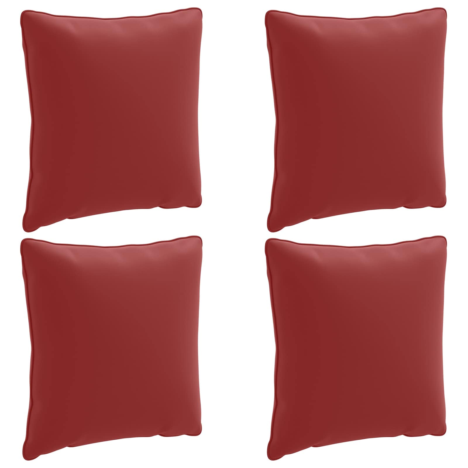 Seljapadi PUTTEN 4 tk 100% Polüester Veinpunane 40 x 40 x 15 cm