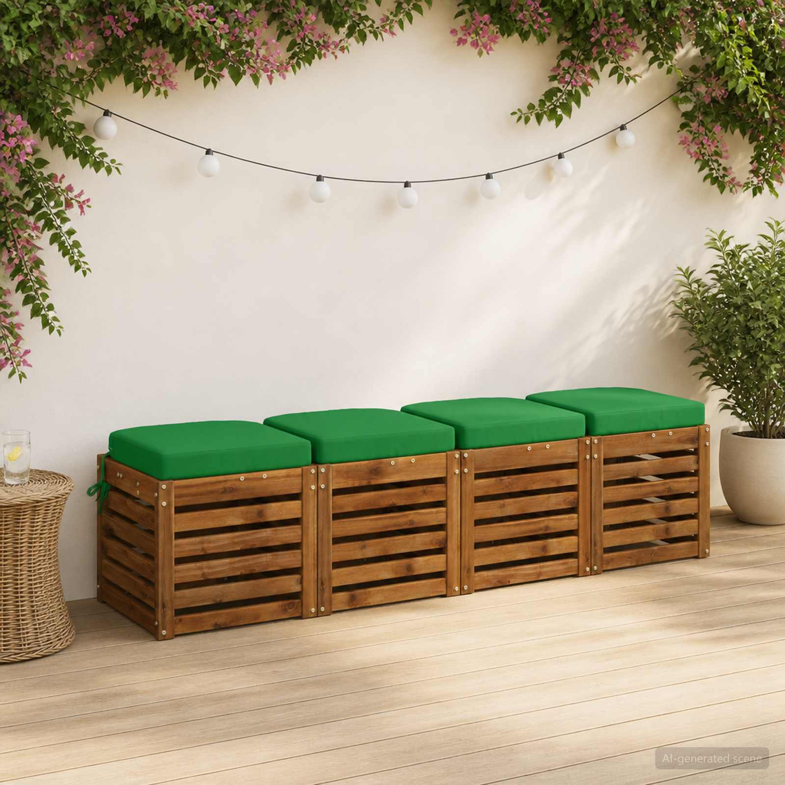 4-osaline istepadjade komplekt SOEST 4 tk 100% Polüester
