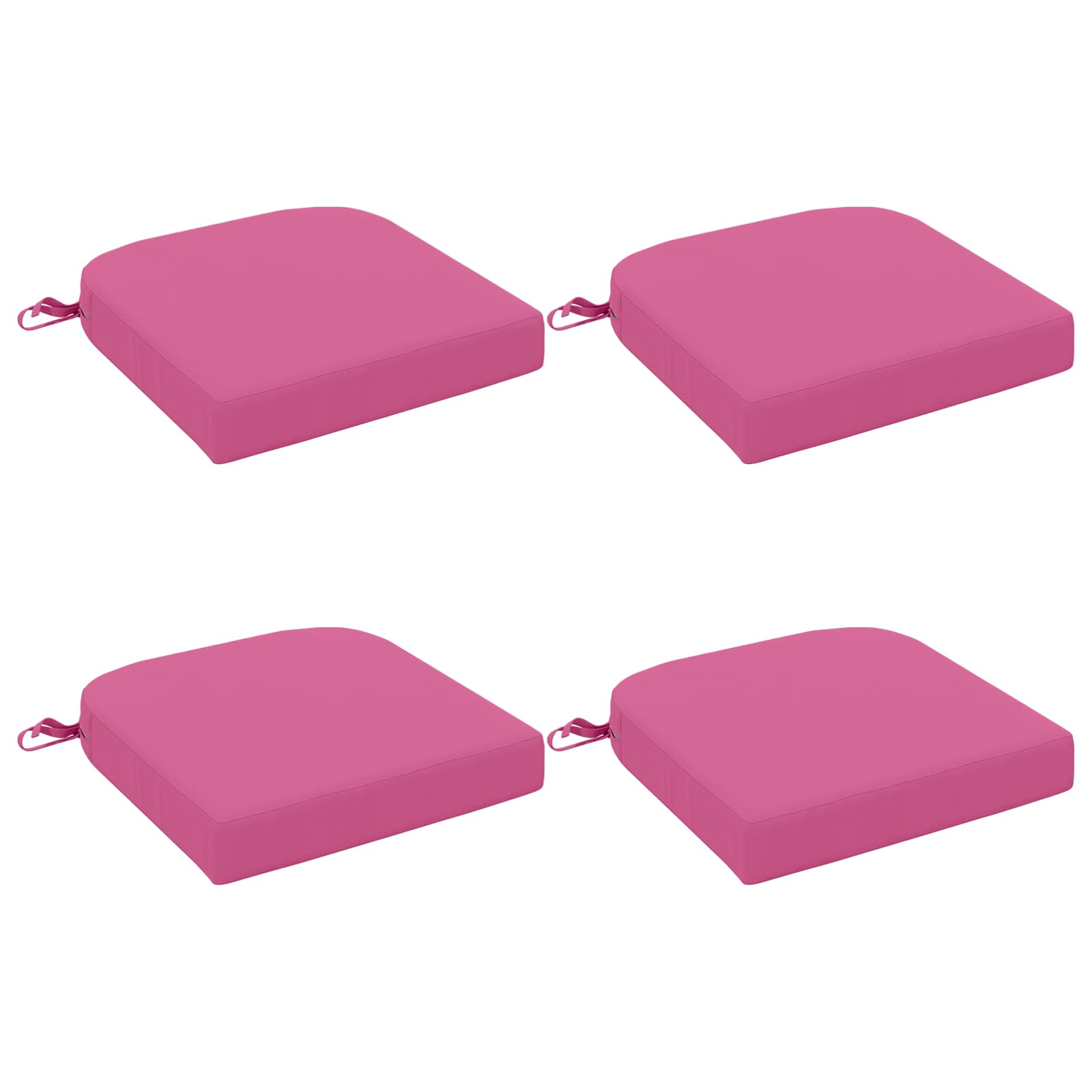 4-osaline istepadjade komplekt SOEST 4 tk 100% Polüester Roosa
