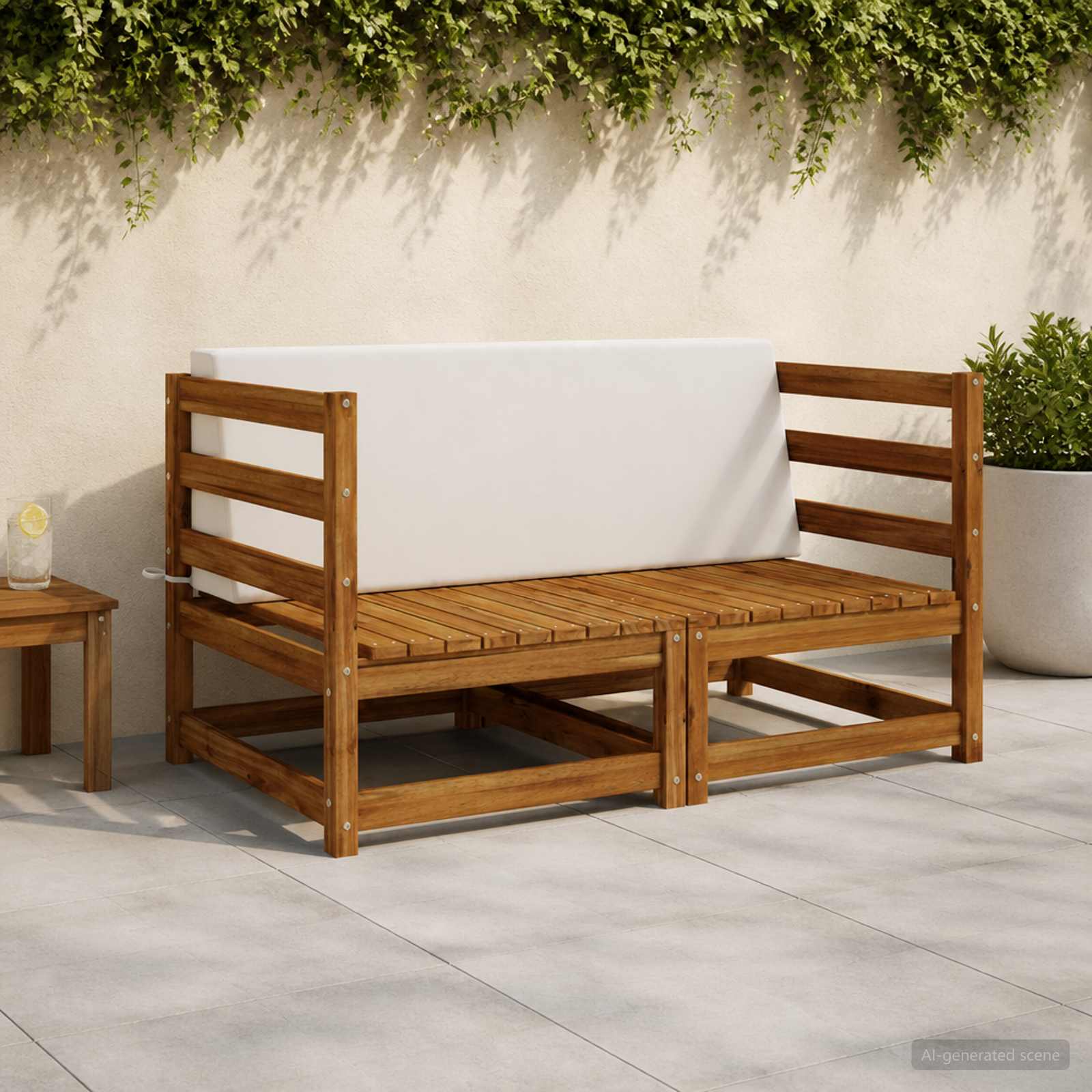 Seljapadi SOEST 100% Polüester Valge 120 x 20 x 40 cm