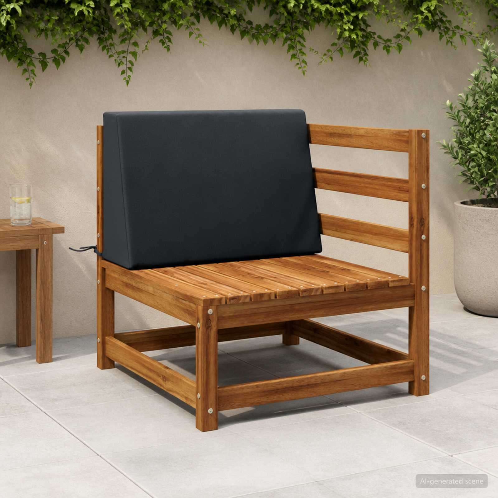 Seljapadi SOEST 100% Polüester Tumesinine 60 x 20 x 40 cm