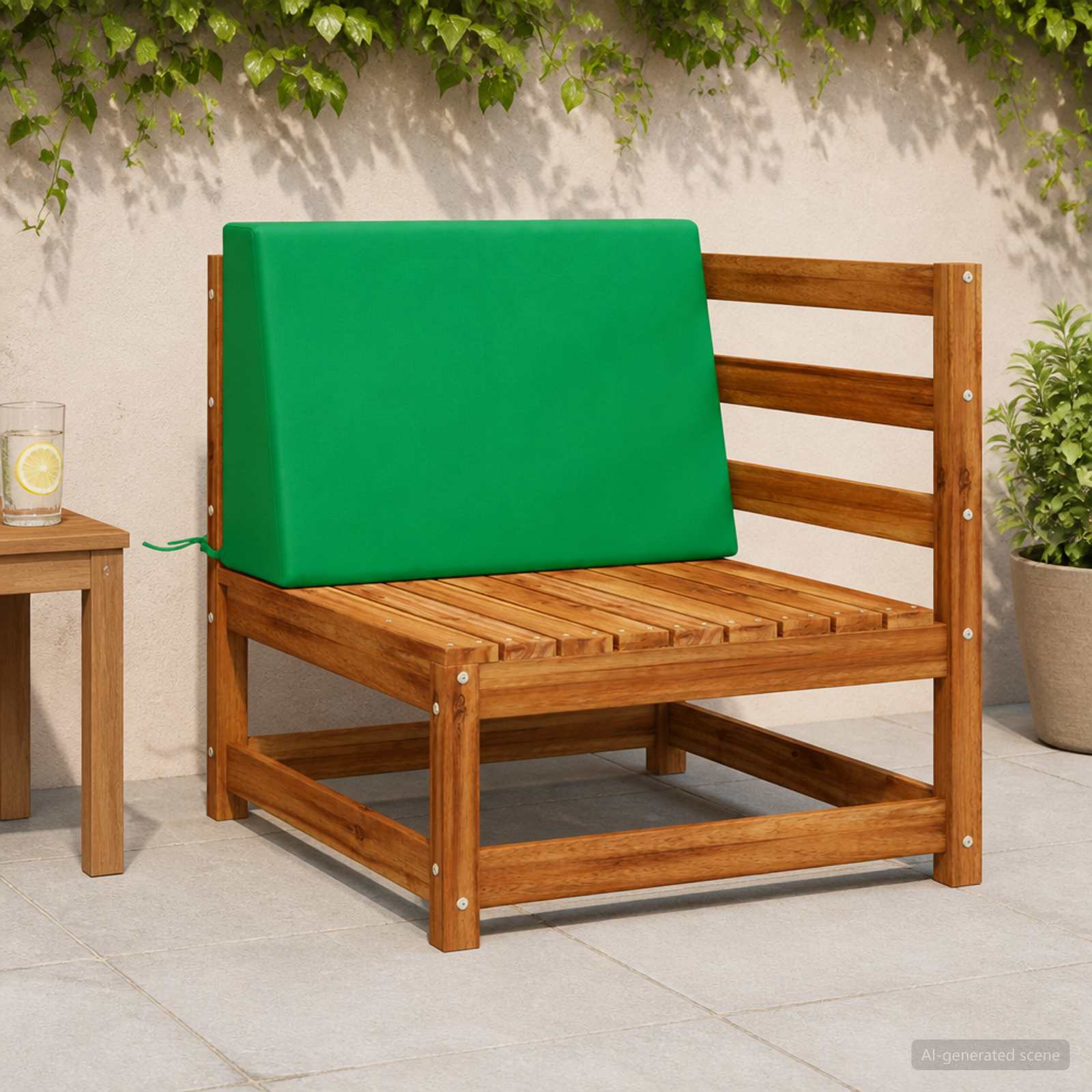 Seljapadi SOEST 100% Polüester Roheline 60 x 20 x 40 cm