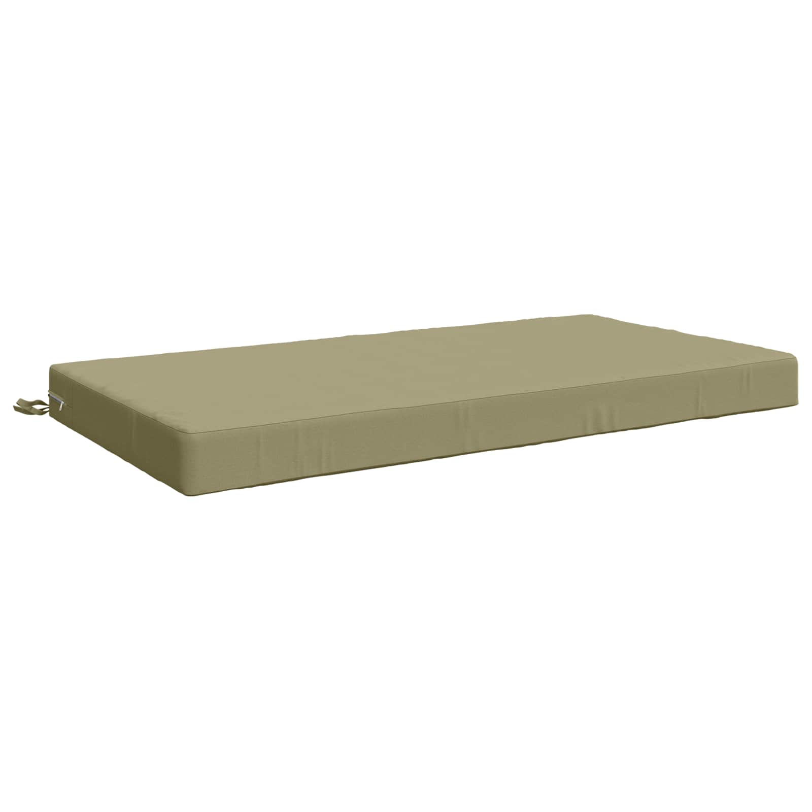 Istmepadi SOEST 100% Polüester Hele roheline 120 x 60 x 10 cm