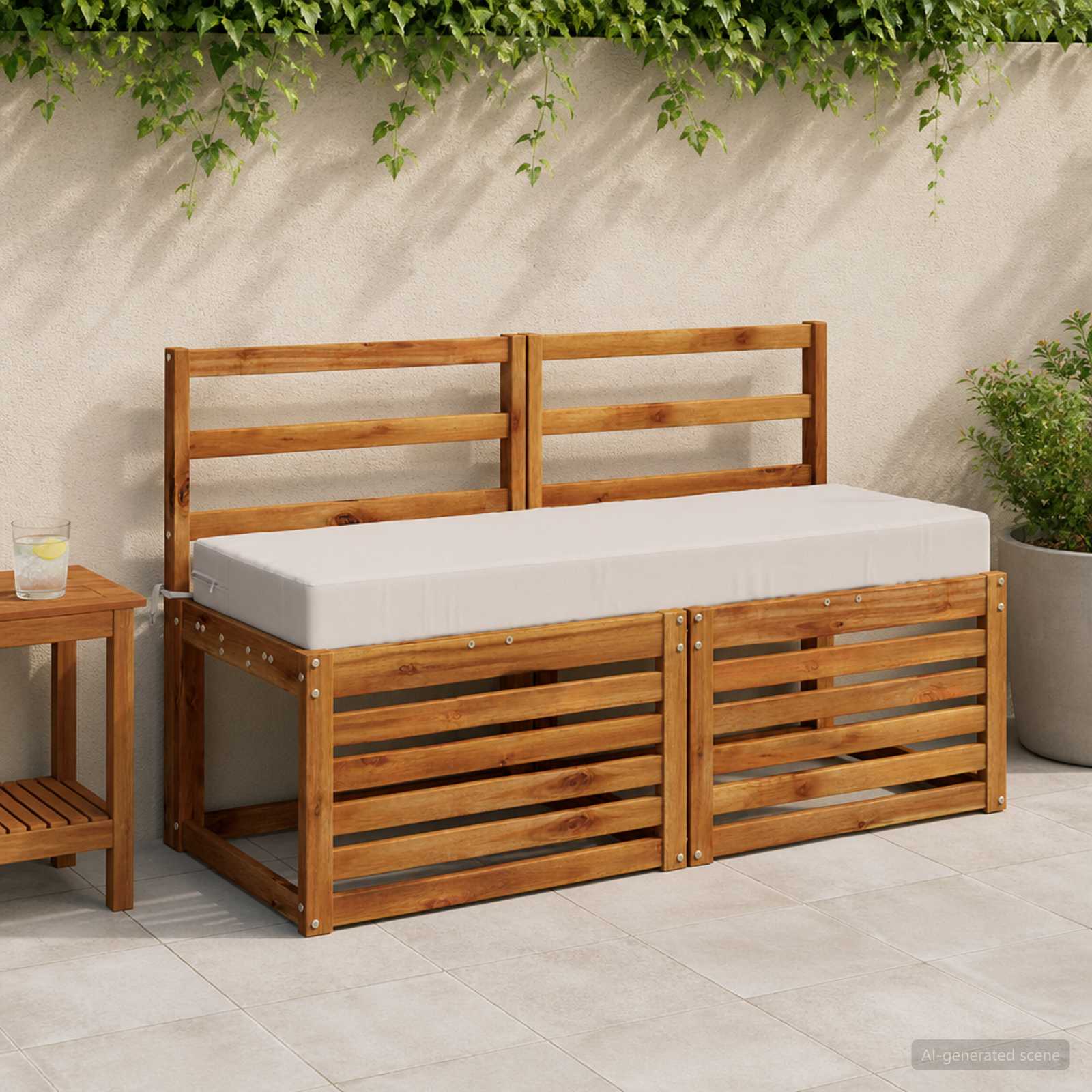 Seljapadi SOEST 100% Polüester Valge 120 x 40 x 10 cm