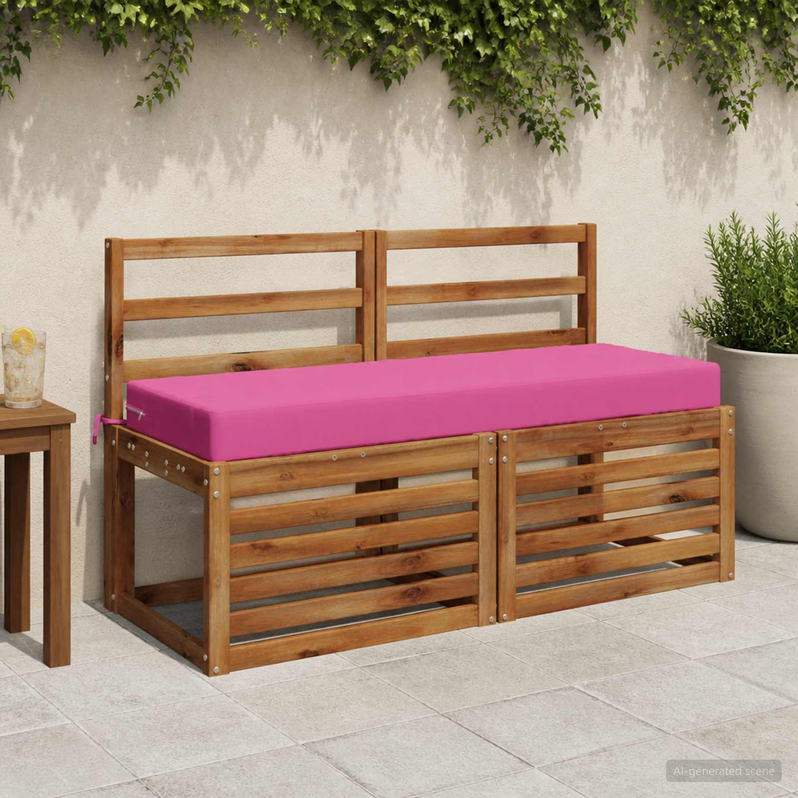 Seljapadi SOEST 100% Polüester Roosa 120 x 40 x 10 cm