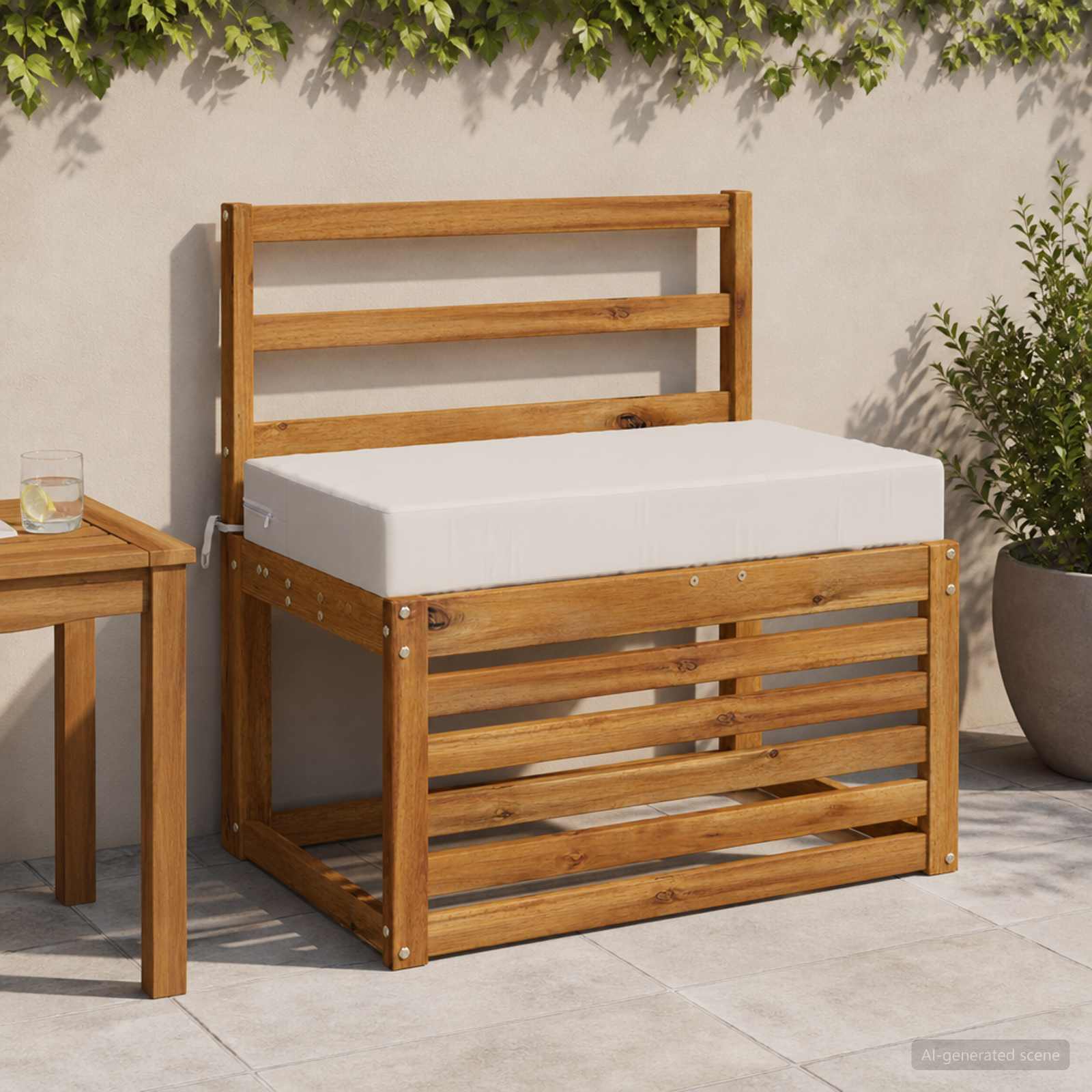 Seljapadi SOEST 100% Polüester Valge 70 x 40 x 10 cm