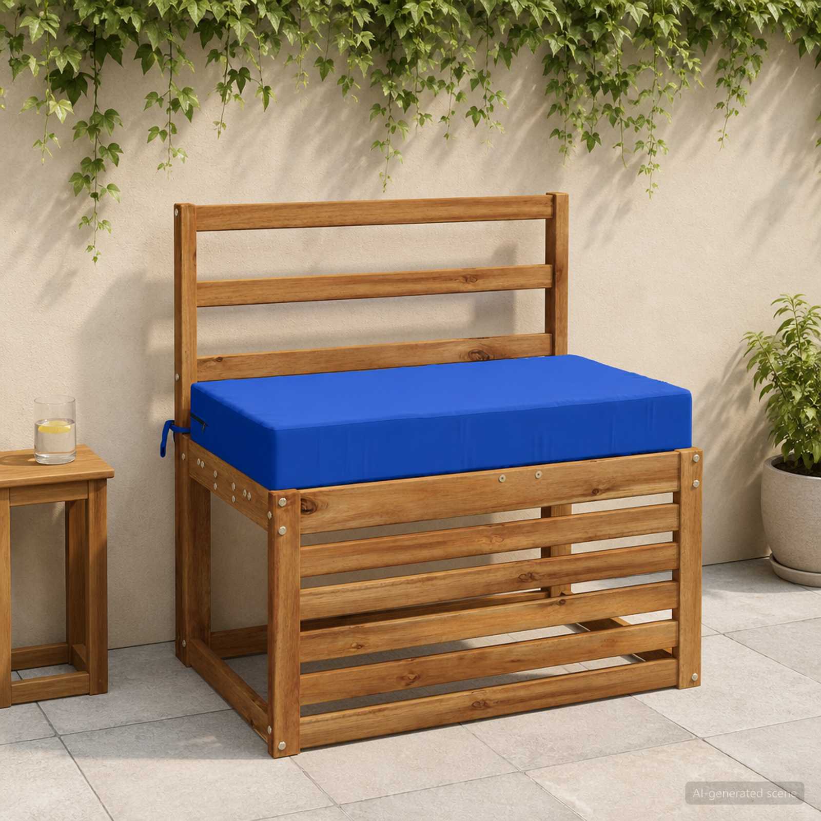 Seljapadi SOEST 100% Polüester Kuninglik sinine 70 x 40 x 10 cm