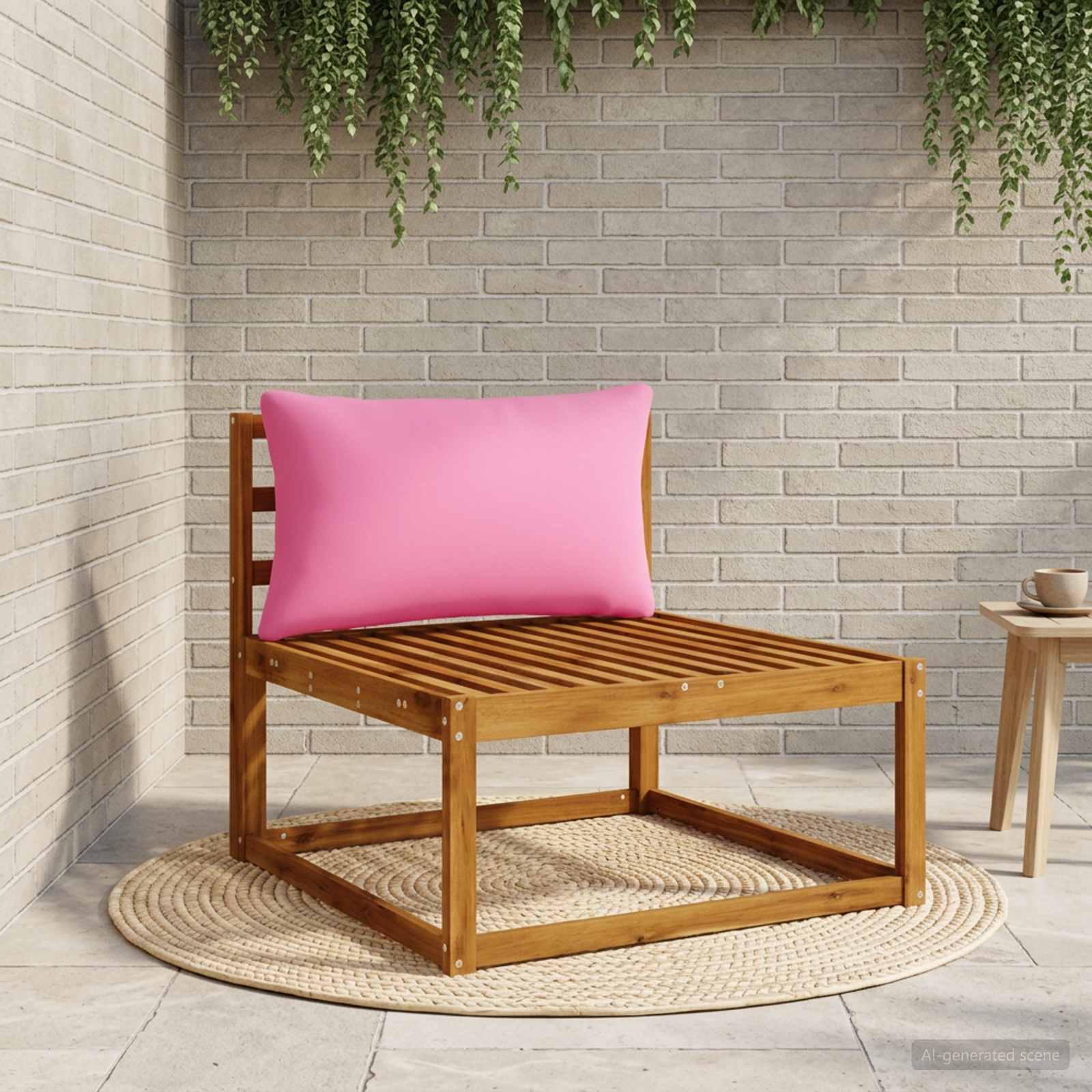 Seljapadi PUTTEN 100% Polüester Roosa 80 x 40 x 15 cm
