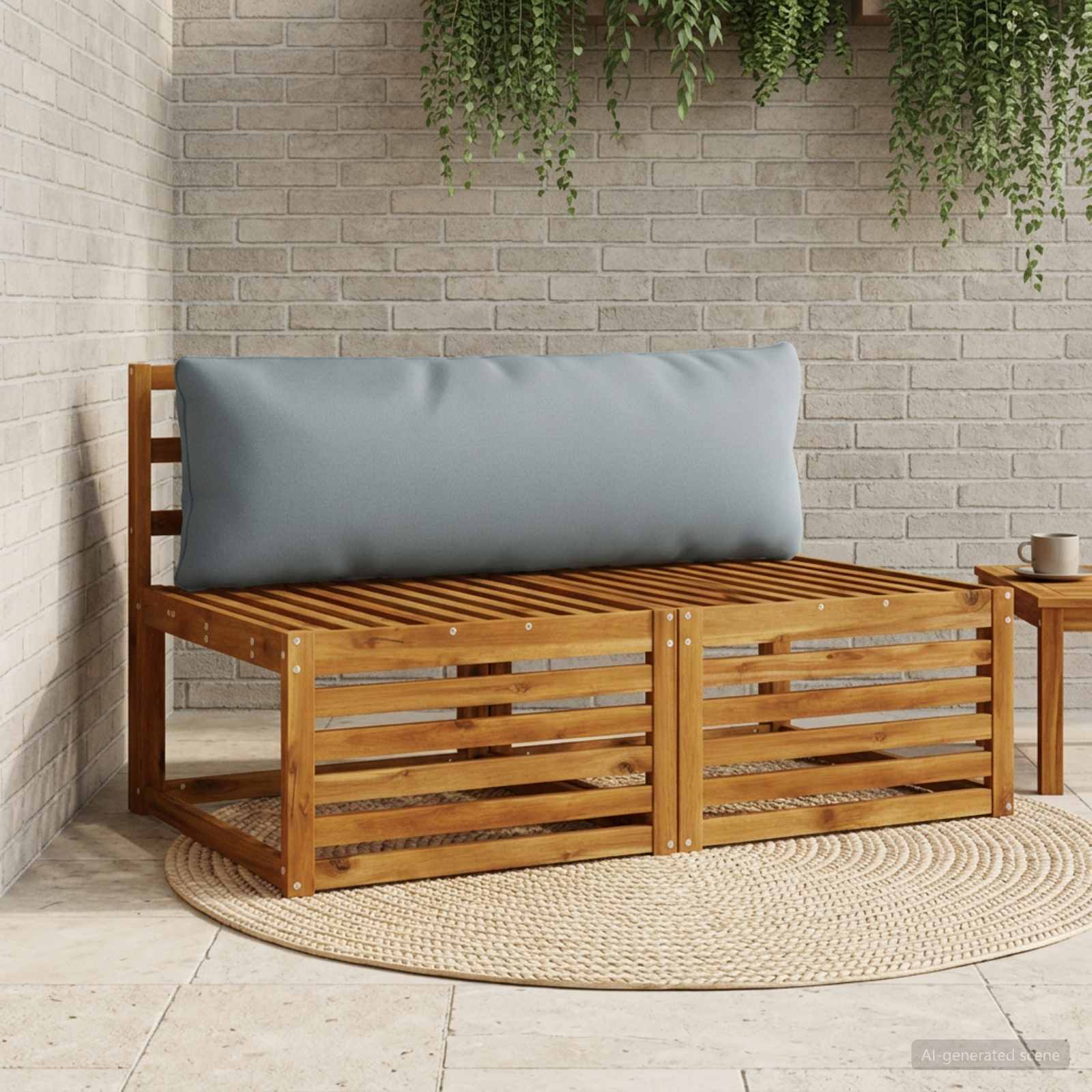 Seljapadi PUTTEN 100% Polüester Sinine 120 x 40 x 15 cm