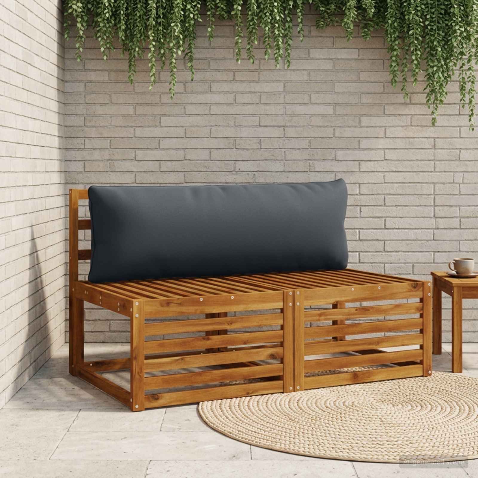 Seljapadi PUTTEN 100% Polüester Tumesinine 120 x 40 x 15 cm