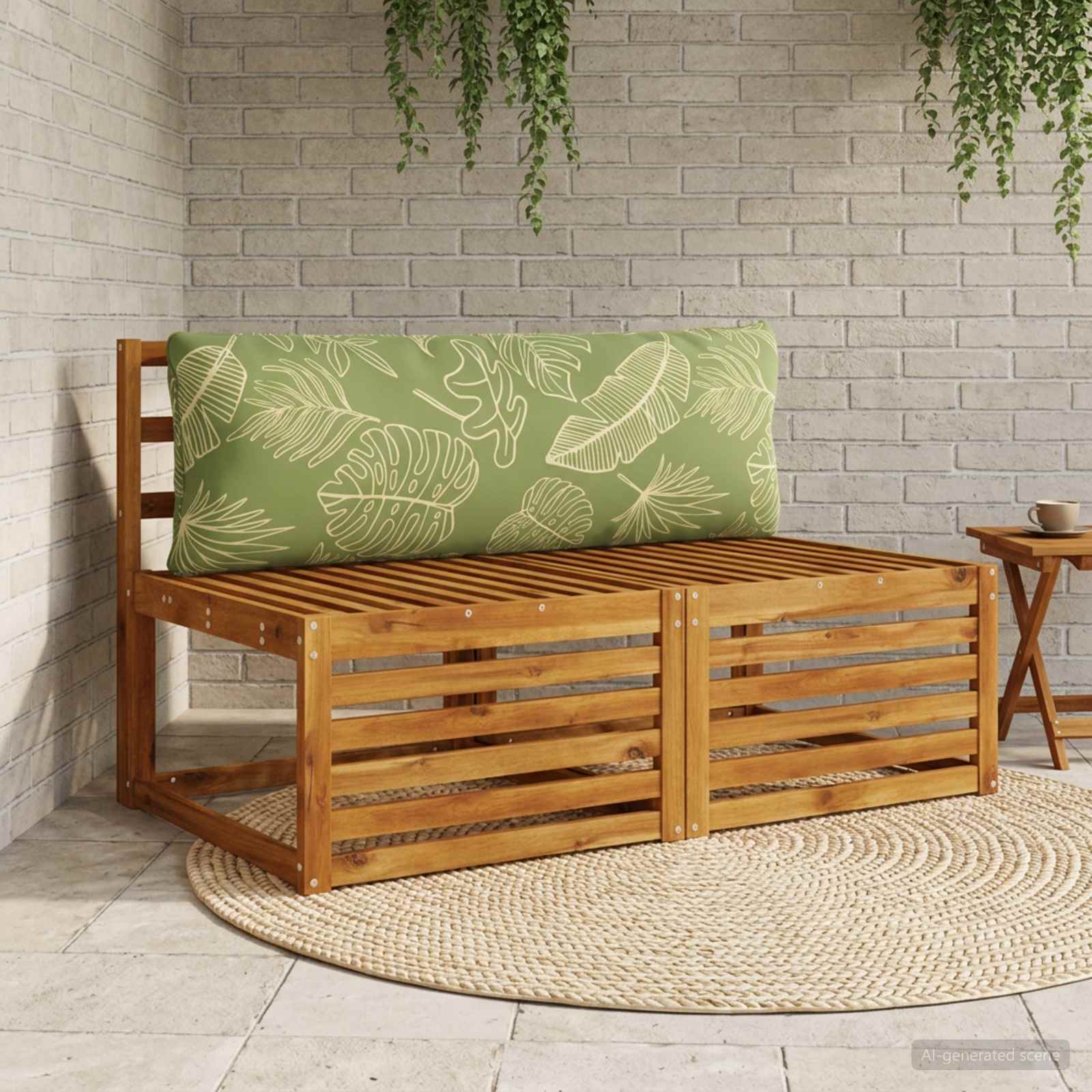 Seljapadi PUTTEN 100% Polüester Lehe Kujundus 120 x 40 x 15 cm