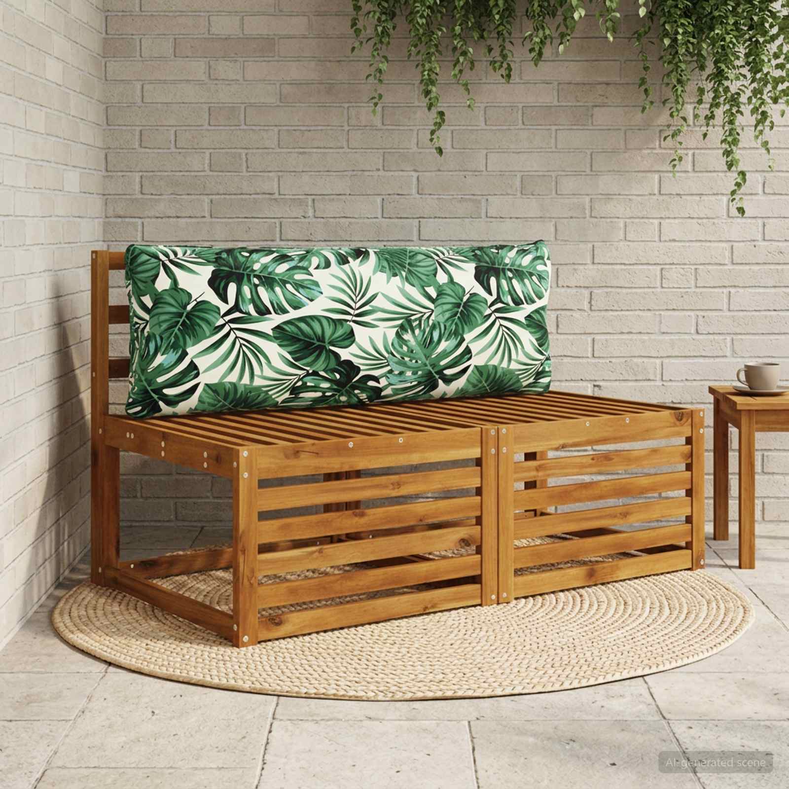 Seljapadi PUTTEN 100% Polüester Lehe muster 120 x 40 x 15 cm