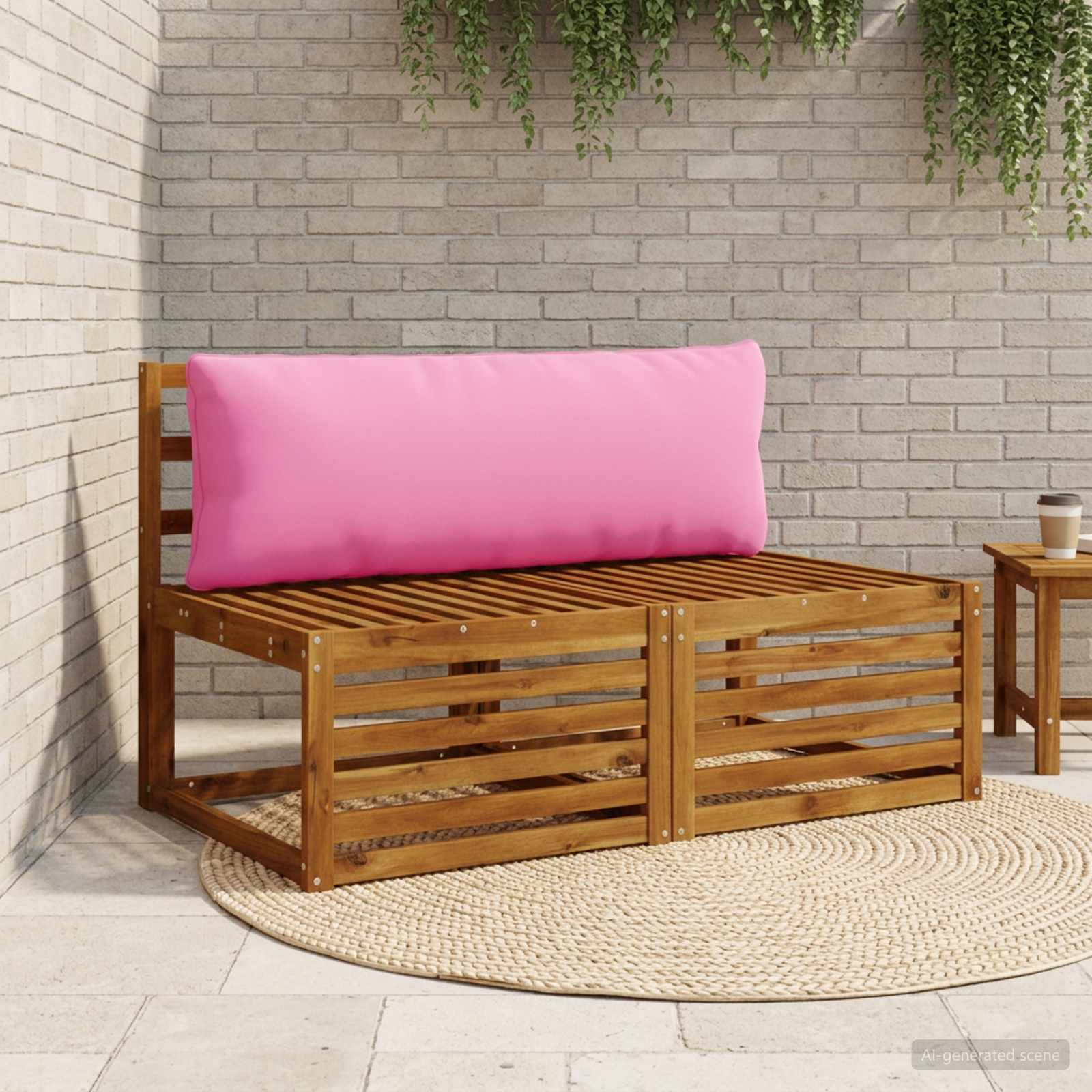 Seljapadi PUTTEN 100% Polüester Roosa 120 x 40 x 15 cm