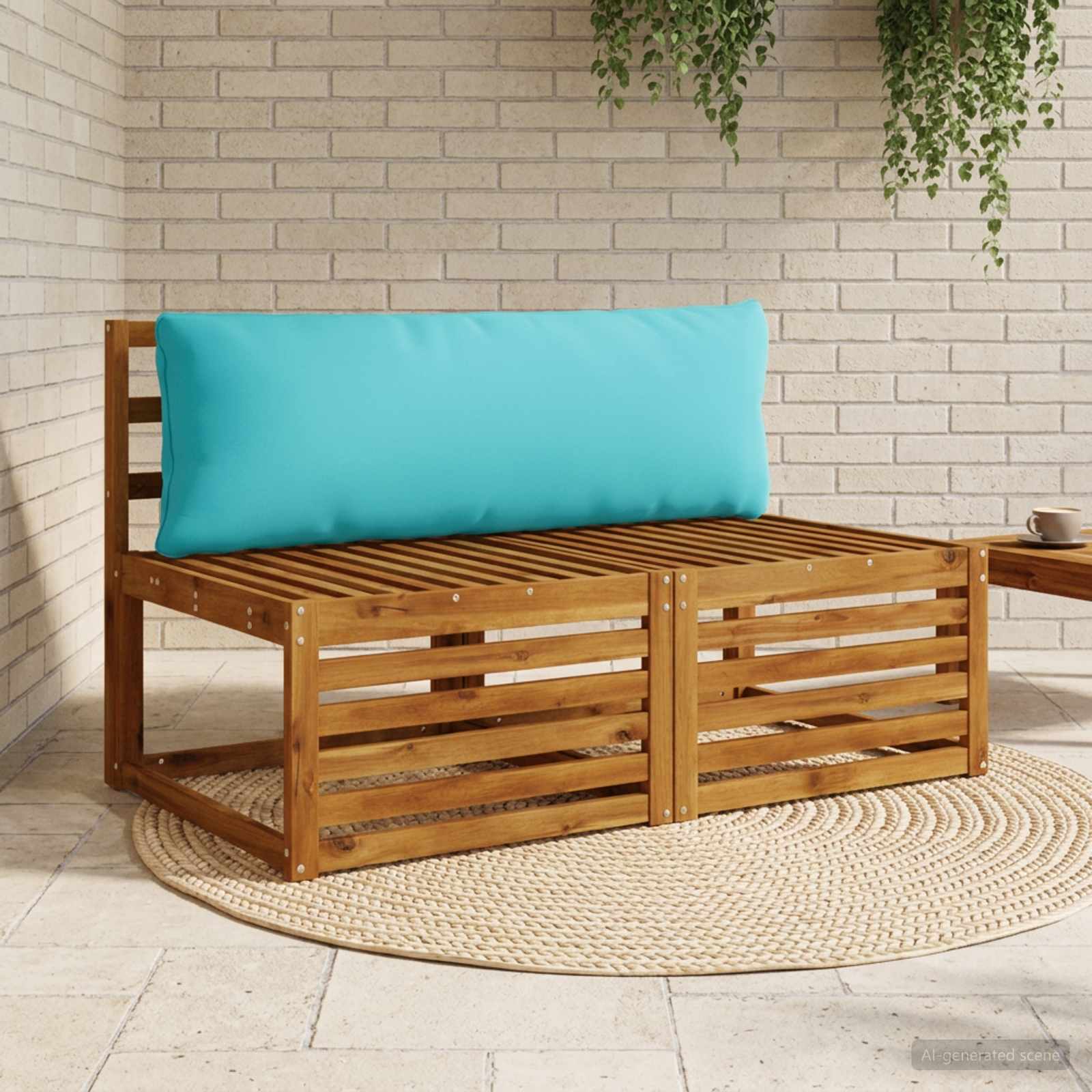 Seljapadi PUTTEN 100% Polüester Türkiis 120 x 40 x 15 cm