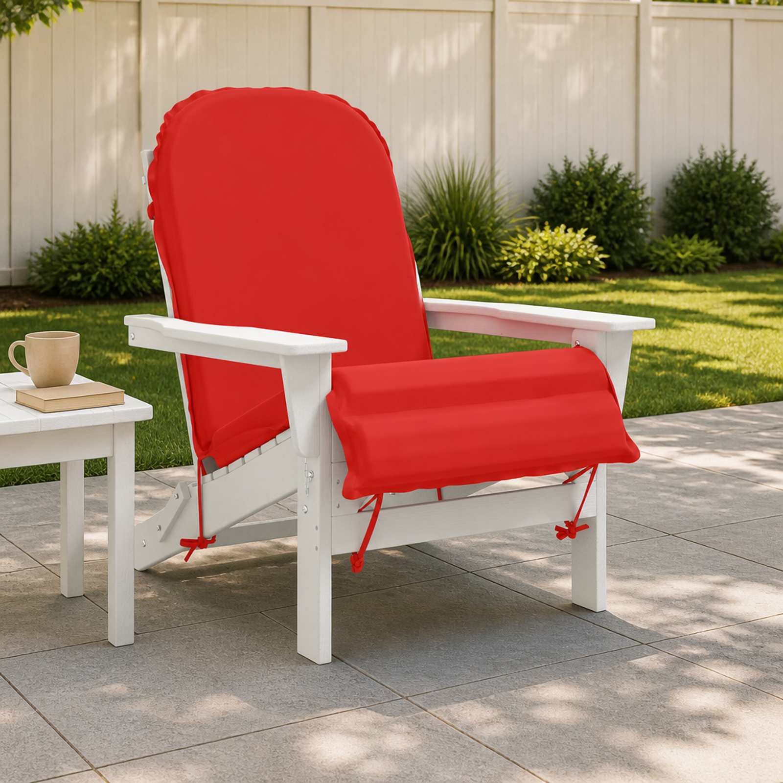 Adirondack-tooli padi GEMERT 100% Polüester Punane
