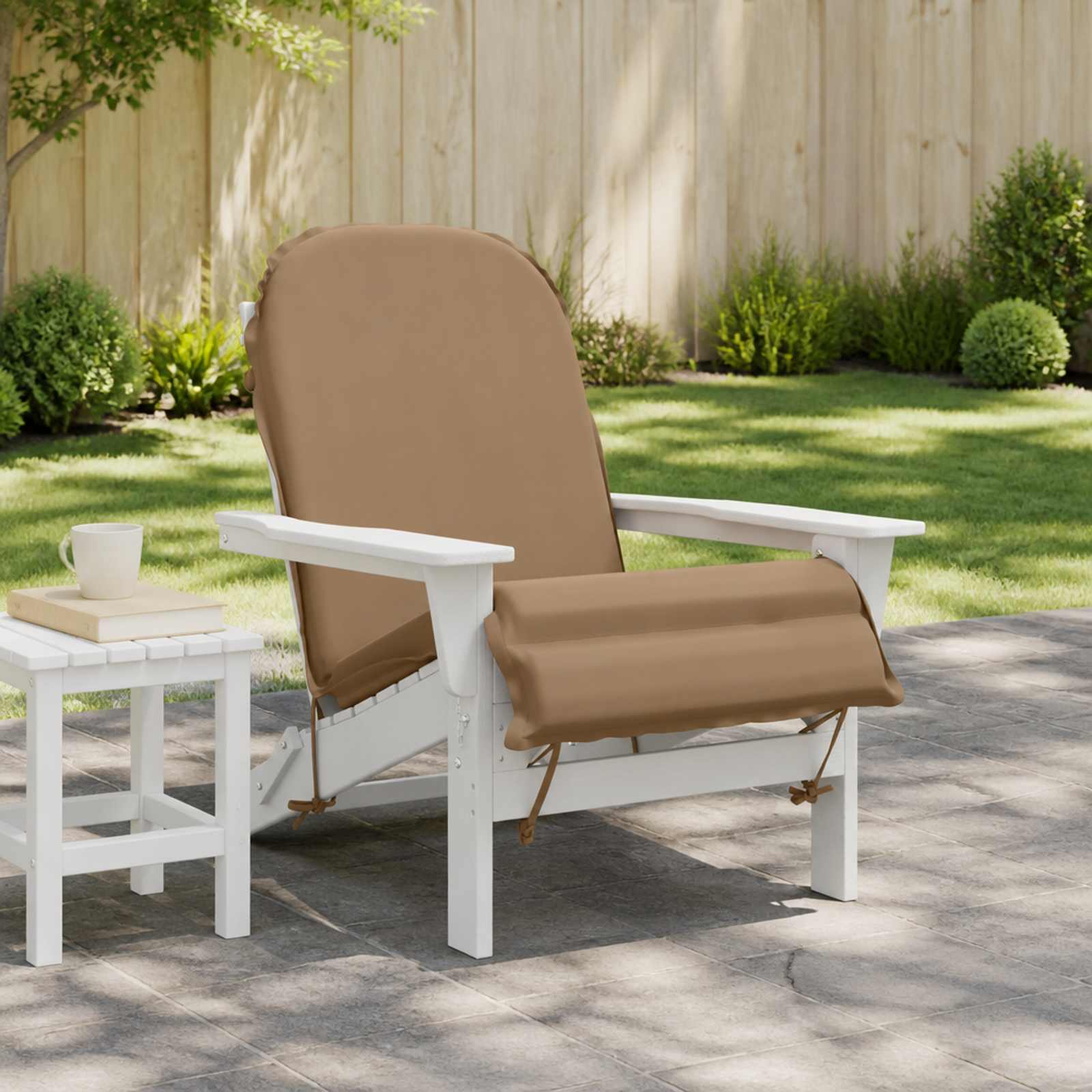 Adirondack-tooli padi GEMERT 100% Polüester Pruunikashall
