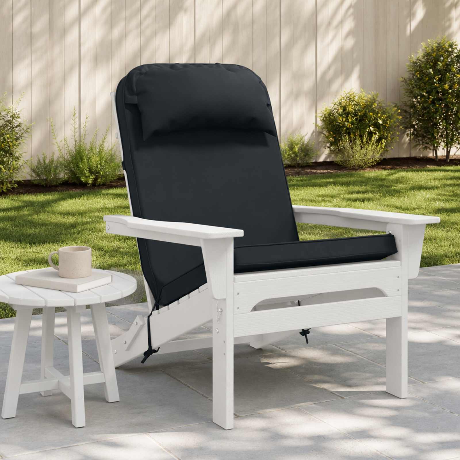 Adirondack-tooli padi 100% Polüester Tumesinine 124 x 55 x 5 cm