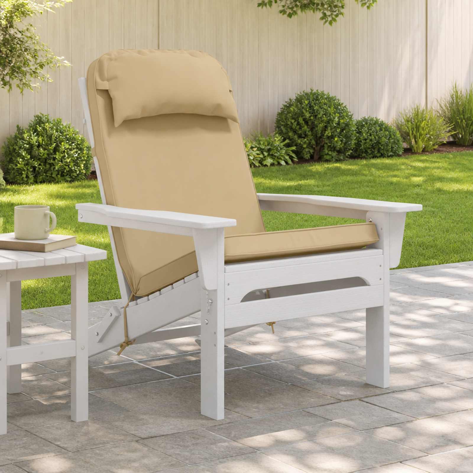 Adirondack-tooli padi 100% Polüester Beež 124 x 55 x 5 cm