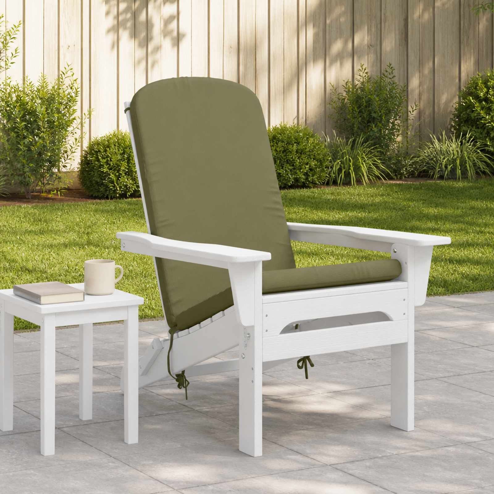 Adirondack-tooli padi GEMERT 100% Polüester Oliiviroheline