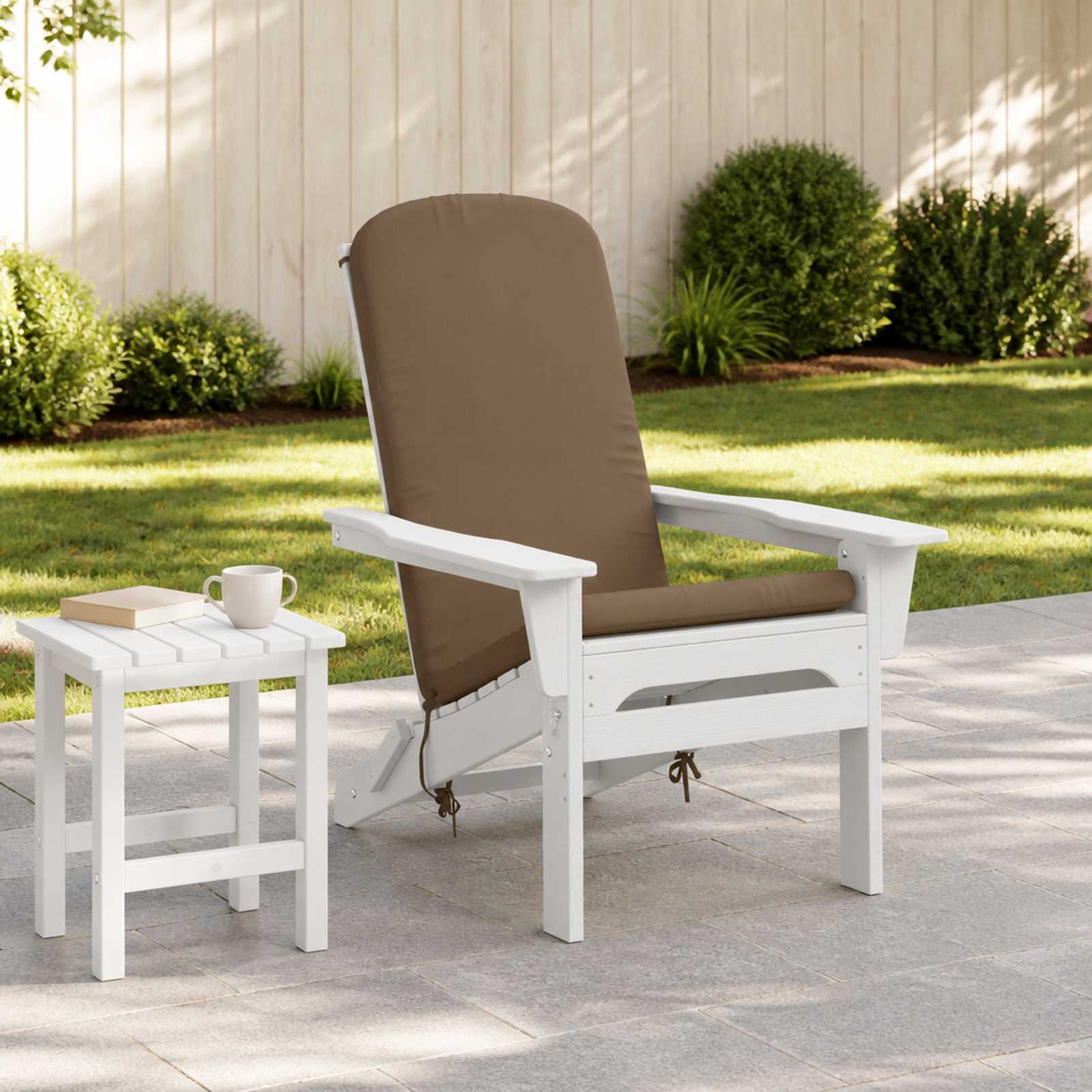 Adirondack-tooli padi GEMERT 100% Polüester Pruunikashall