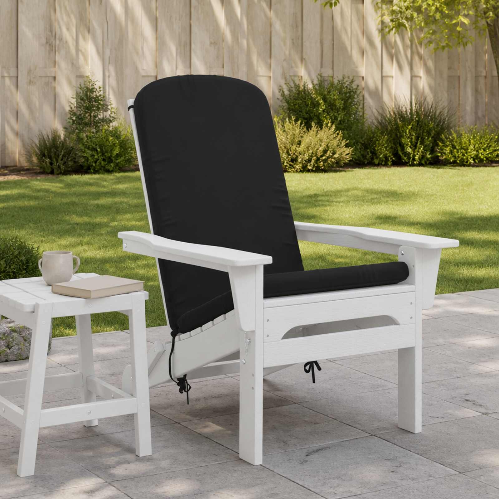 Adirondack-tooli padi GEMERT 100% Polüester Must