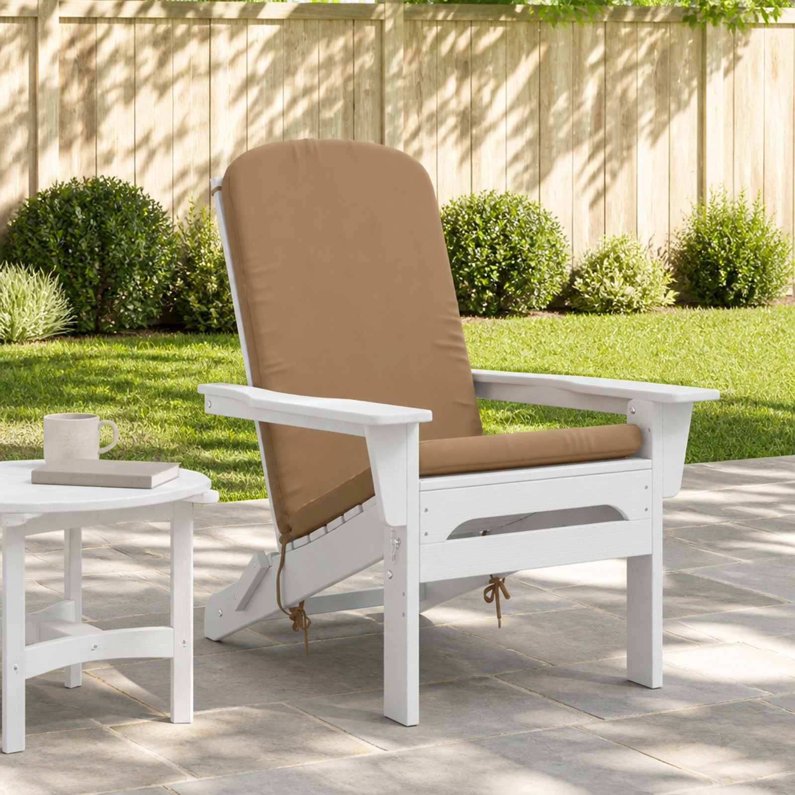Adirondack-tooli padi GEMERT 100% Polüester Pruunikashall