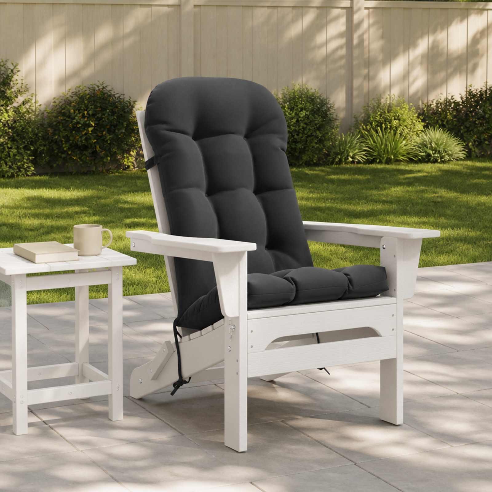 Adirondack-tooli padi PUTTEN 100% Polüester Antratsiit