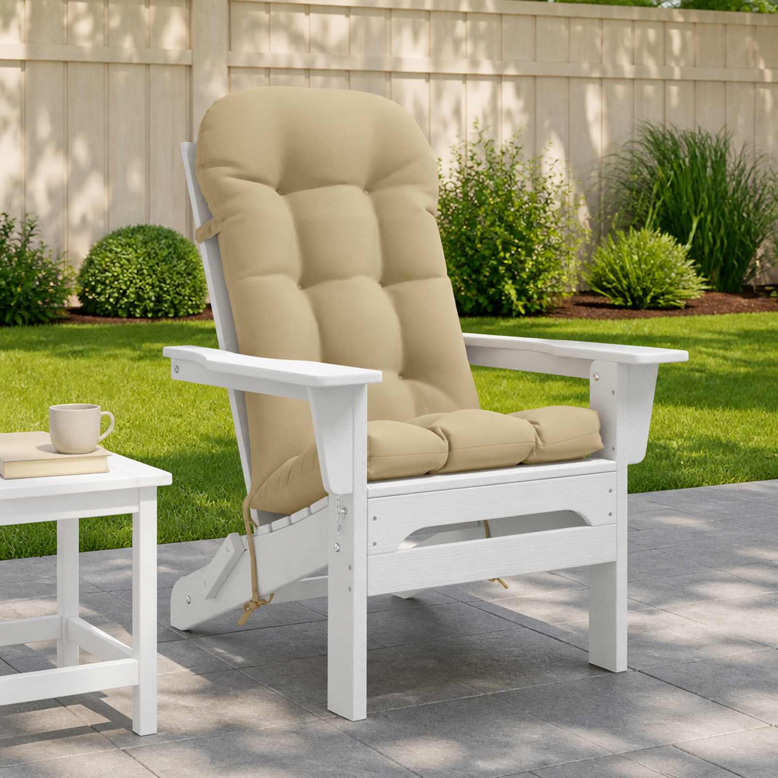 Adirondack-tooli padi PUTTEN 100% Polüester Beež